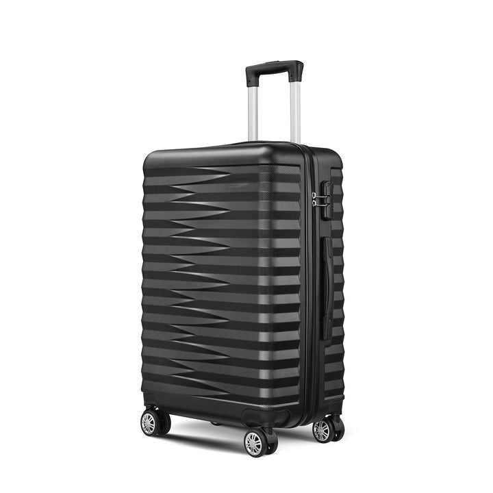 Unisex Stylish Textured Hard Shell Spinner Suitcase Kalsten