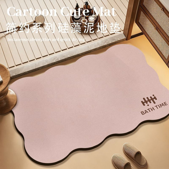 Cartoon-Themed Bath Mat