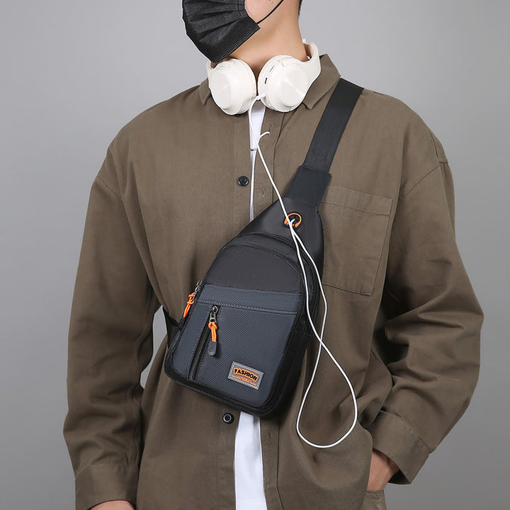Multi-Pocket Sling Backpack