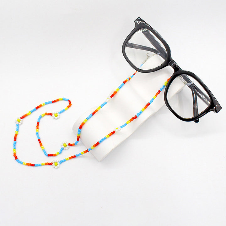 Floral Beaded Eyewear Chain Kalsten