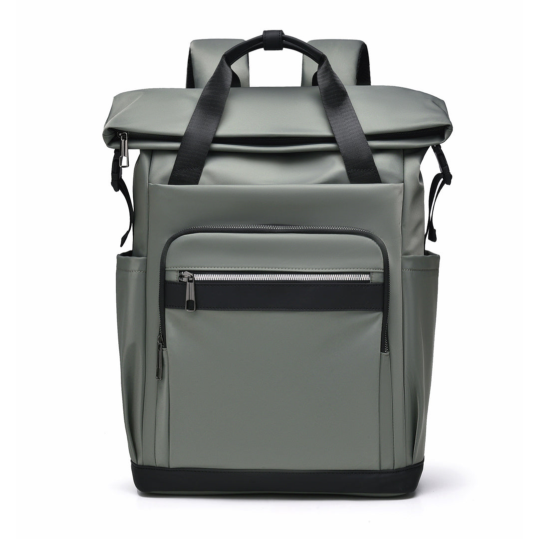 High-Capacity Waterproof Roll-Top Backpack Kalsten