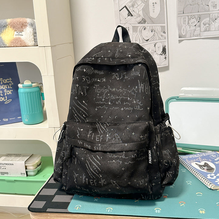 Artistic Graphic Print Backpack Kalsten