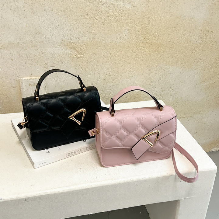 Quilted Handheld Satchel