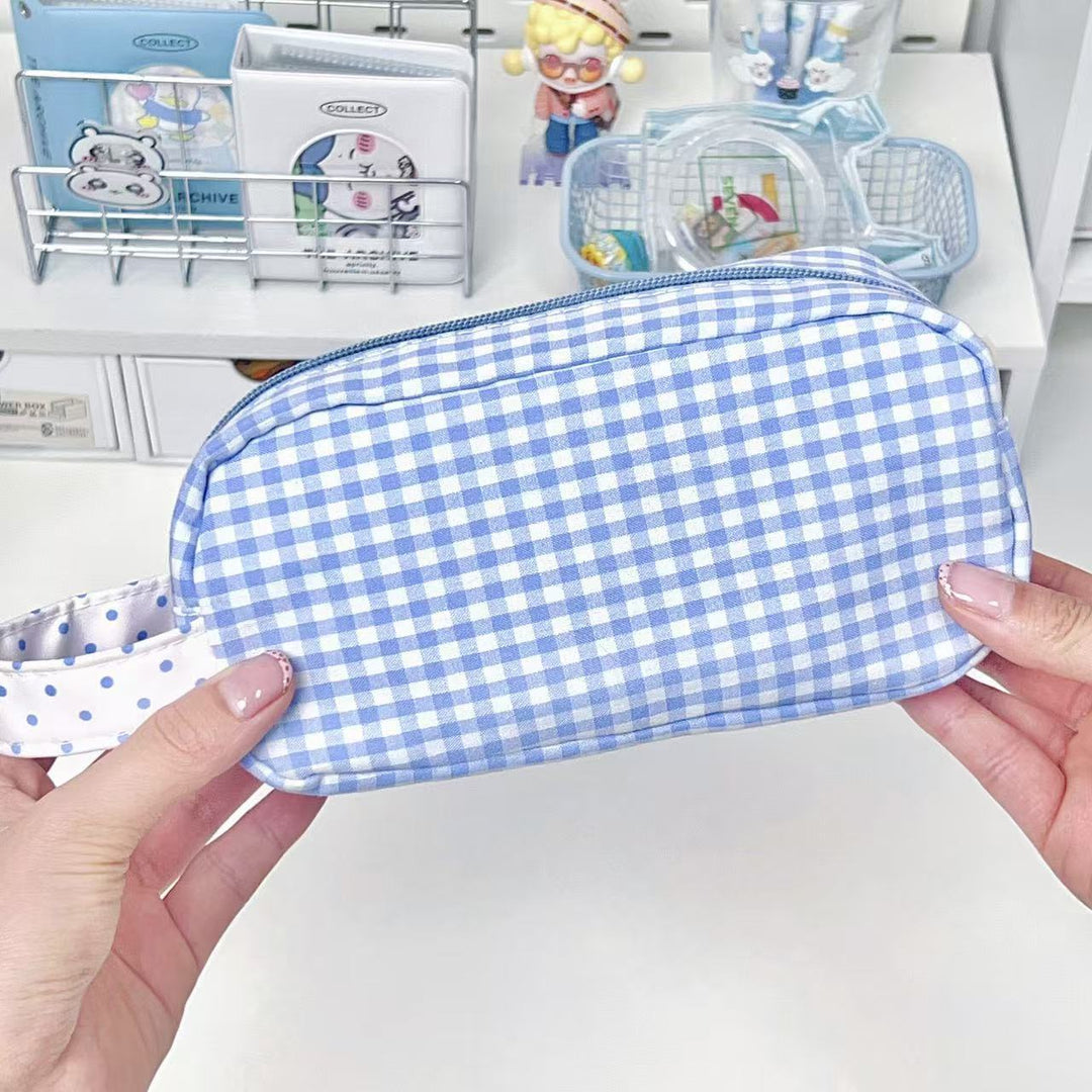 Vintage-Inspired Embroidered Pencil Case