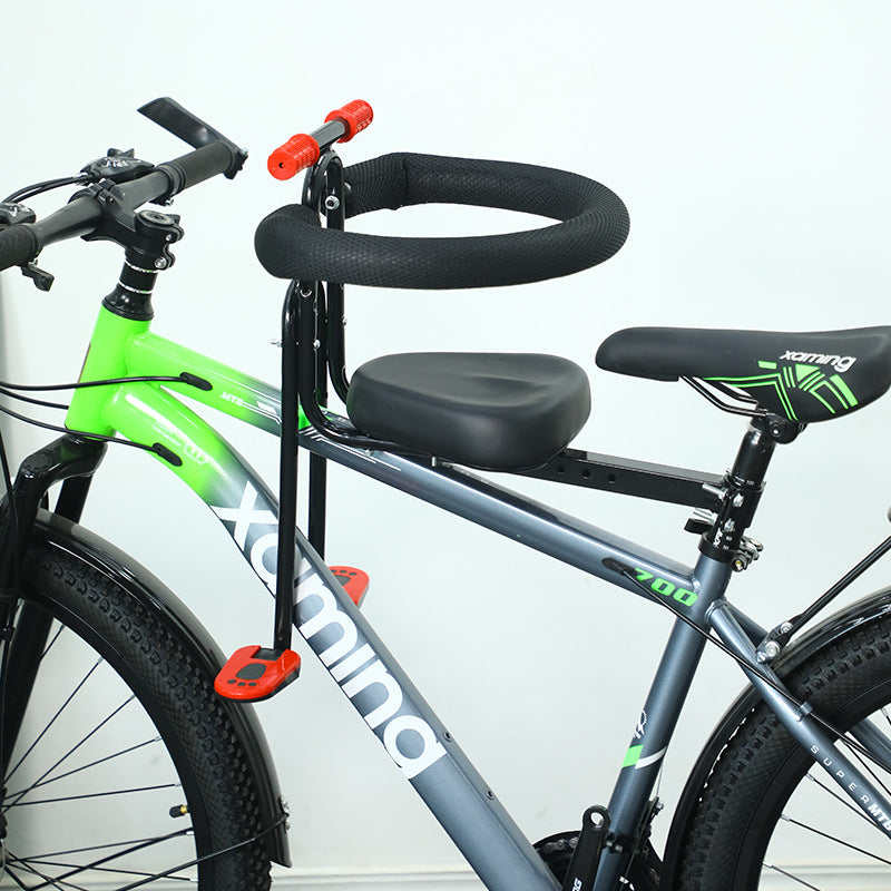 adjustable padded child bicycle passenger seat with safety armrest Kalsten
