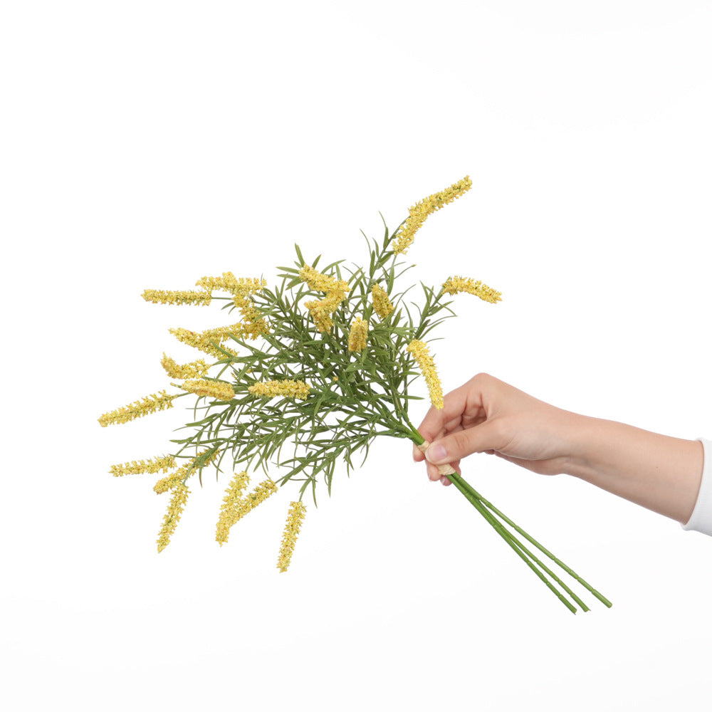 Lifelike Yellow Floral Stem Arrangement