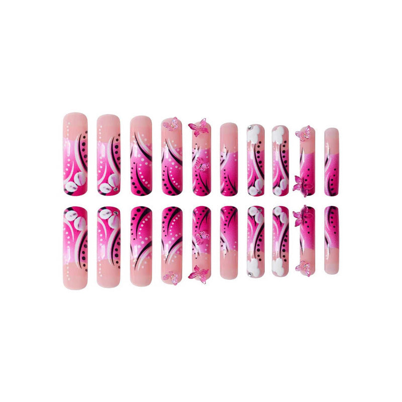 Artistic Butterfly Nail Art Kalsten