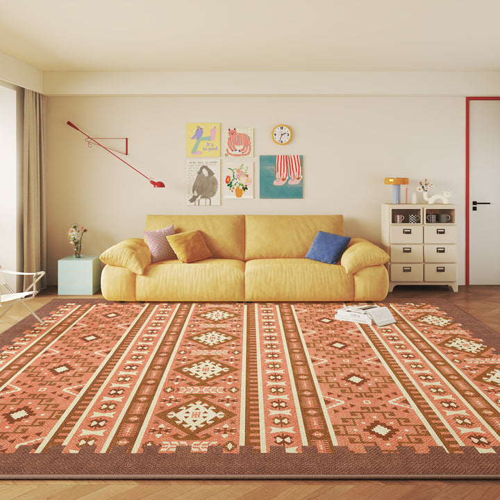 Vintage-Inspired Geometric Area Rug Kalsten