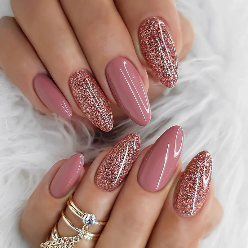 Elegant Heart-Designed Press-On Nail Tips Kalsten
