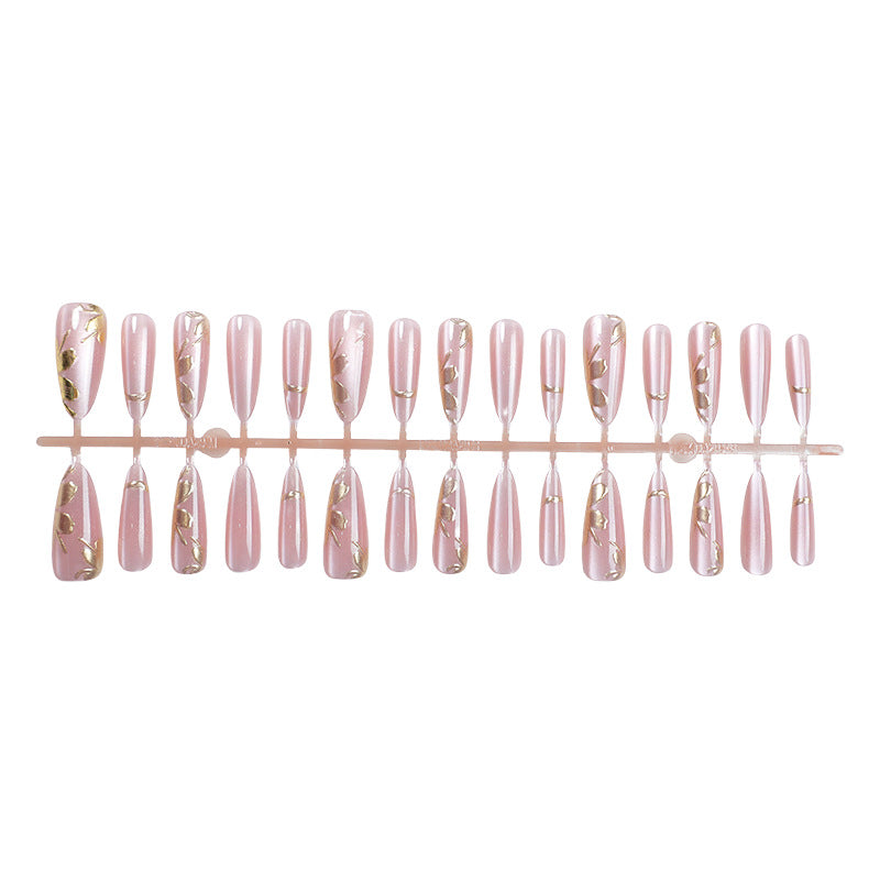 Elegant Ombre Press-On Nail Art