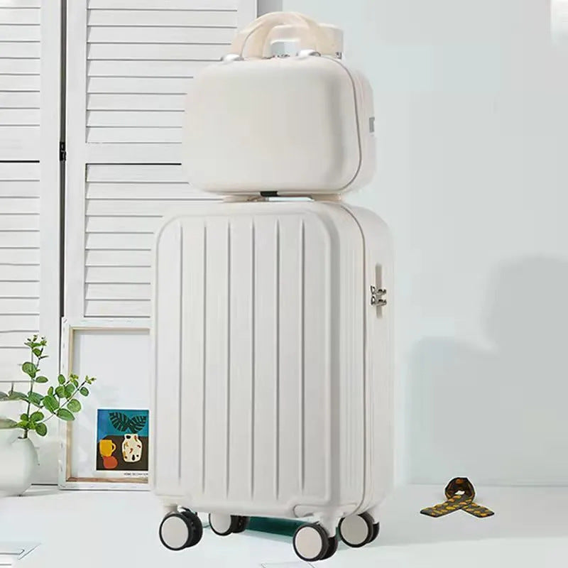 Stylish Luggage Set with Convertible Satchel Kalsten