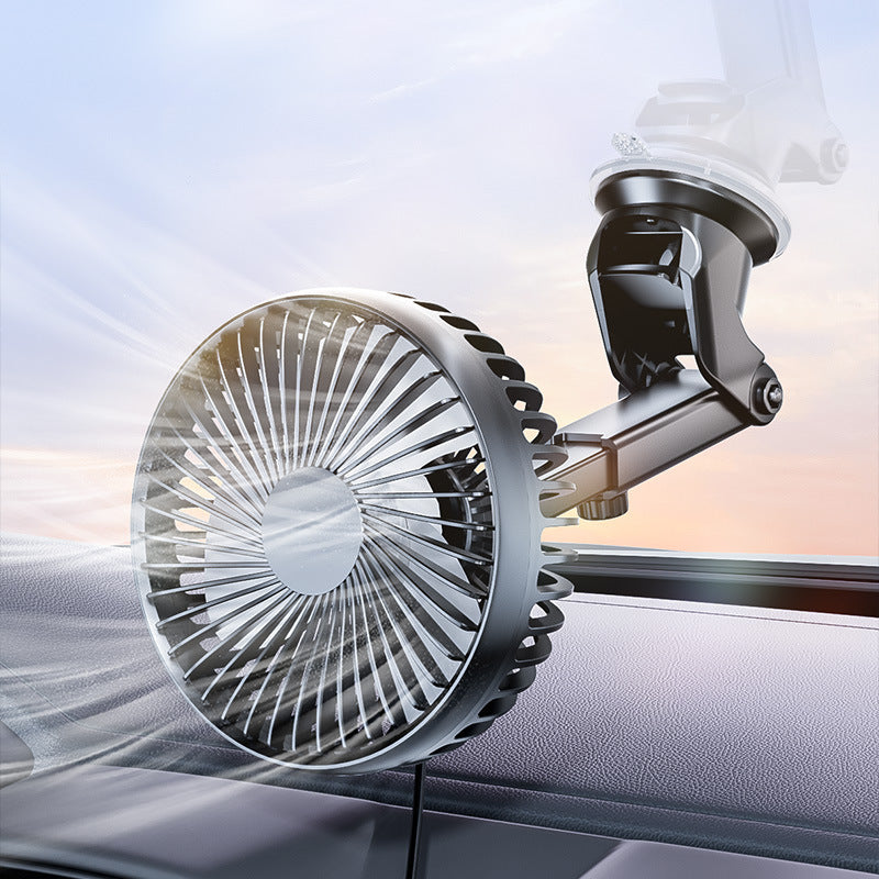 Double fan with swivel head and energy-saving features Kalsten