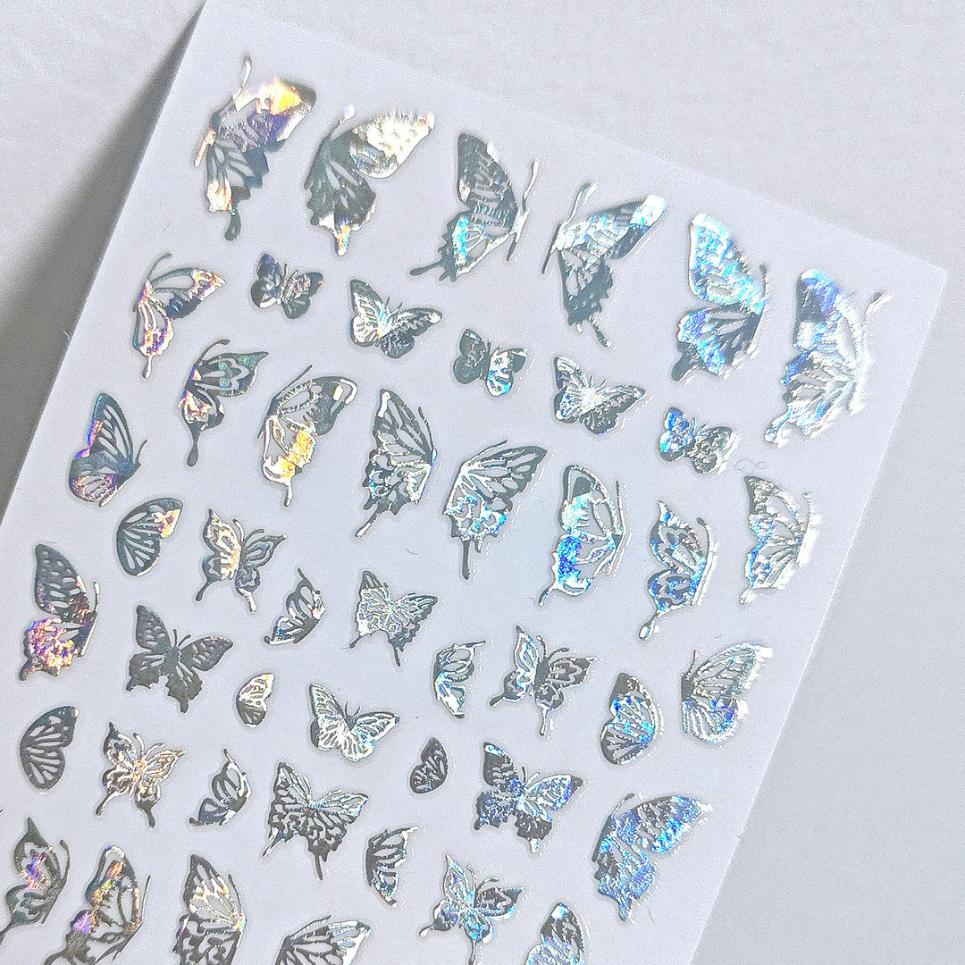 Artistic Butterfly Nail Art Decals