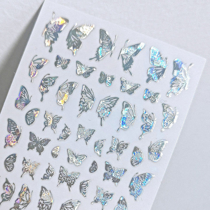 Artistic Butterfly Nail Art Decals