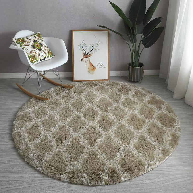 Soft Plush Round Area Rug Kalsten
