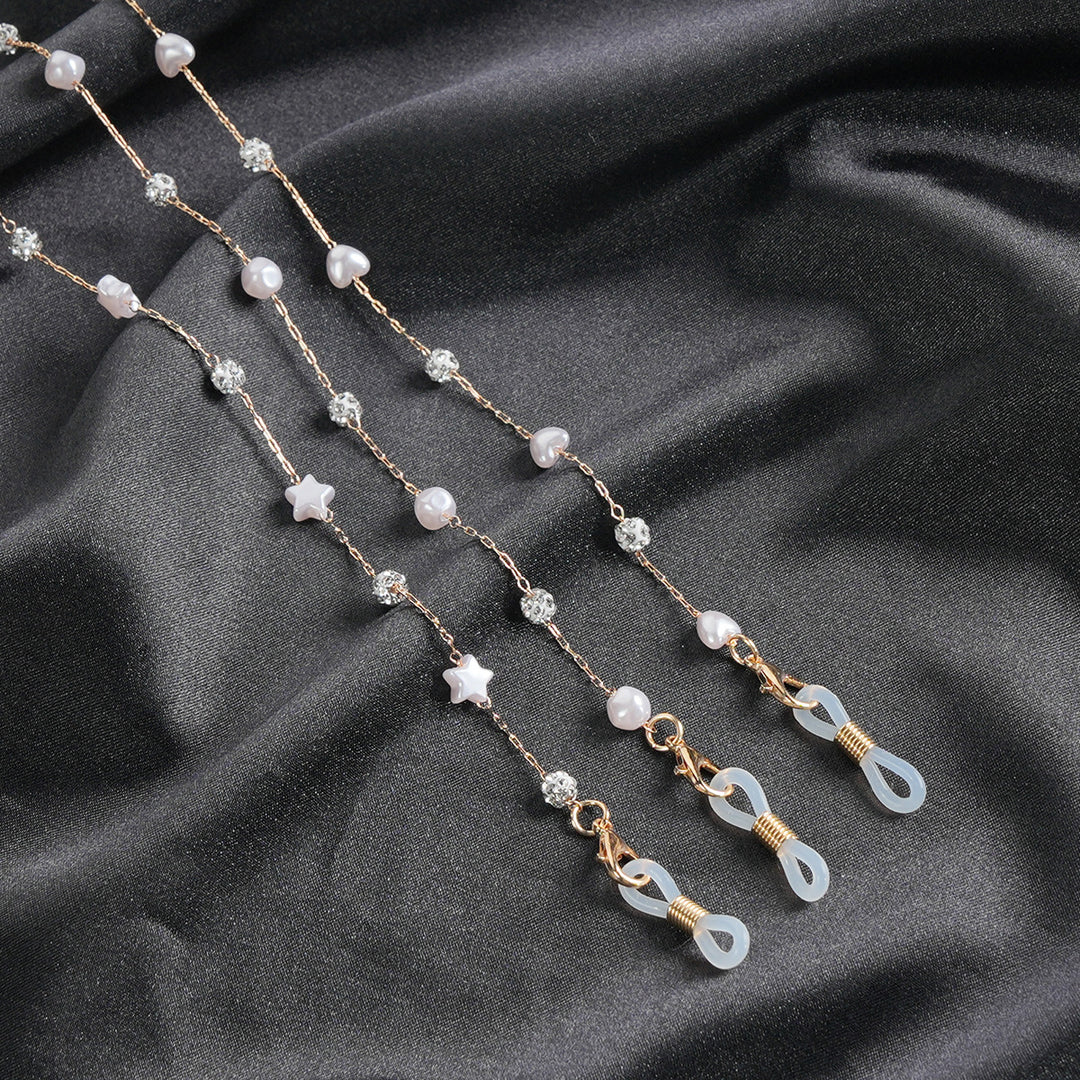 Elegantly Beaded Eyewear Chain kalsten
