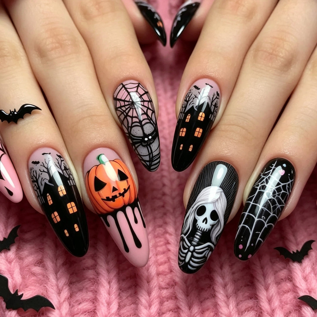 Thematic Halloween Nail Art Kalsten