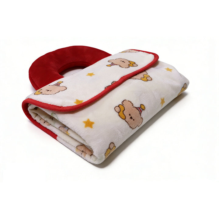 Women's Neck Support Pillow with Decorative Design Kalsten