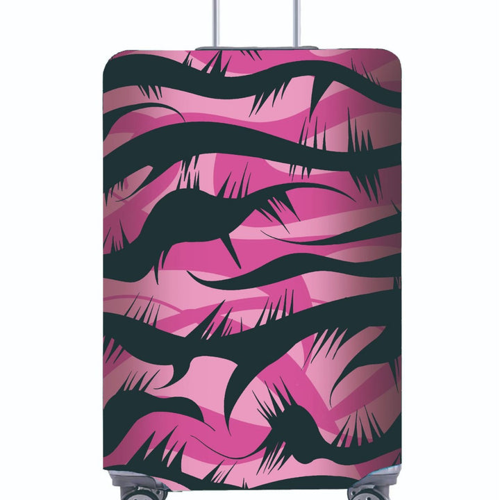 Women's Hard Shell Suitcase with Modern Geometric Design Kalsten