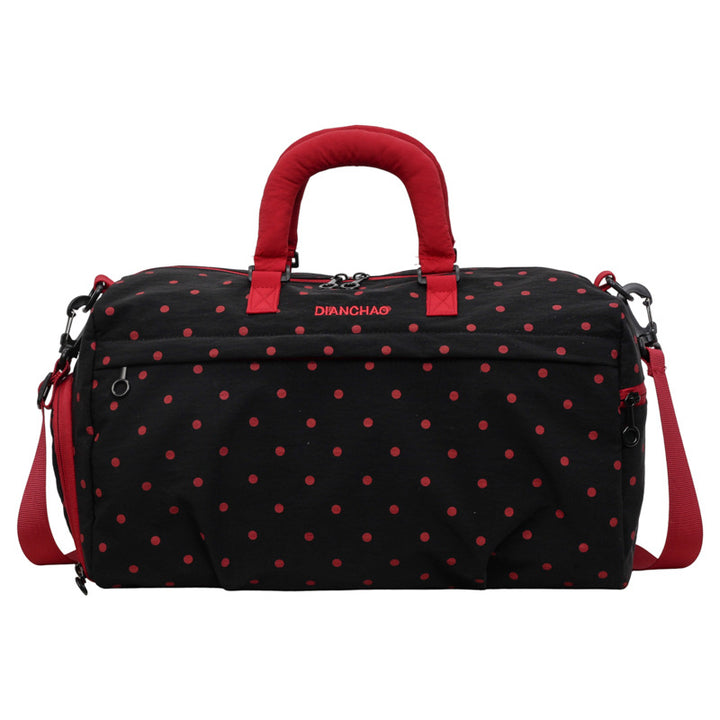 Spacious Polka Dot Travel Duffel Kalsten