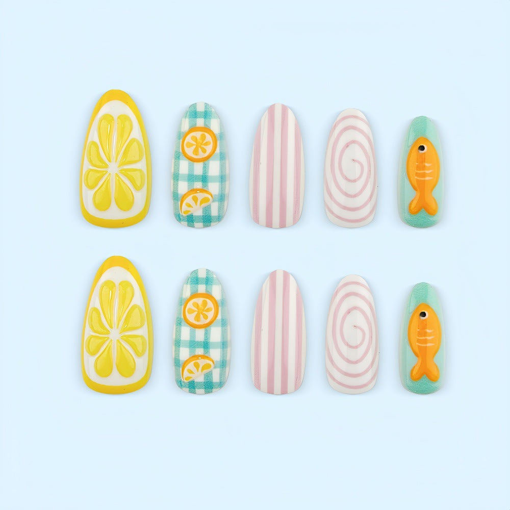 Fruit-designed artificial nails Kalsten