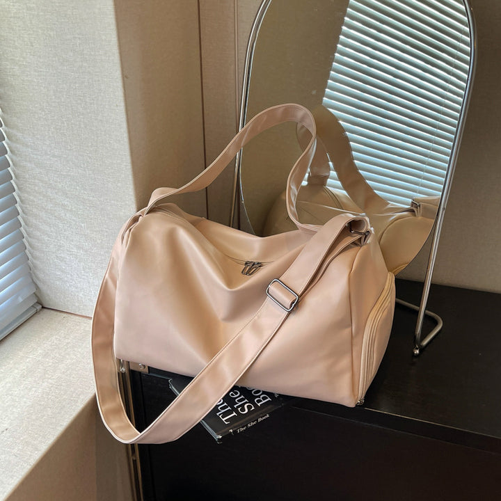 Stylish Leather Duffle Bag Kalsten
