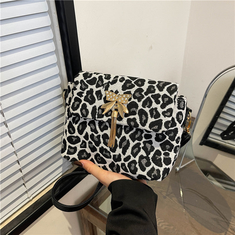 Chic Leopard Print Crossbody Bag Kalsten