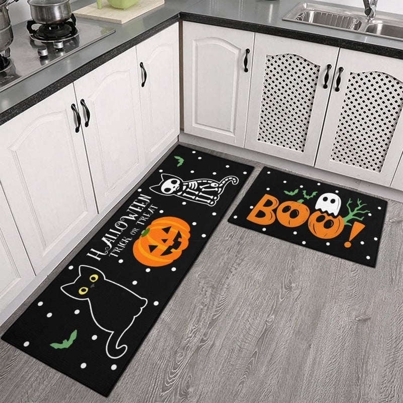 Floral Pattern Kitchen Comfort Mat Set Kalsten