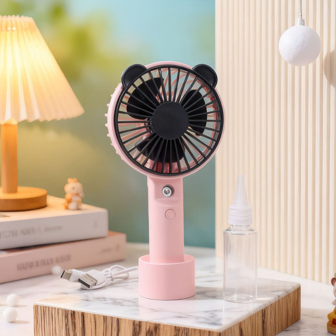 Ladies portable hand fan with spray function Kalsten