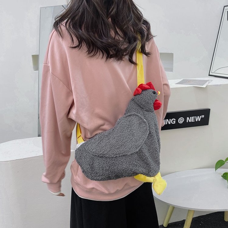 Cute ken Plush Handbag