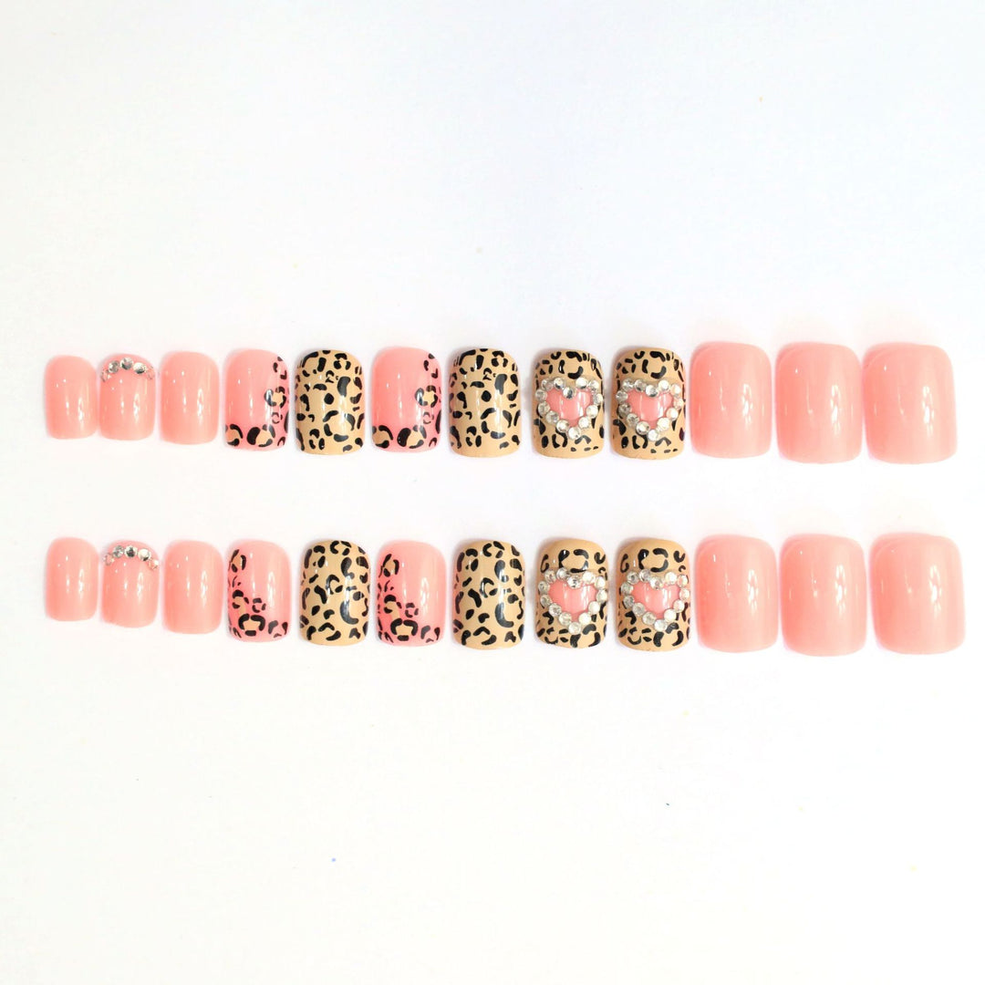 Stylish Leopard Print Nail Art Kalsten