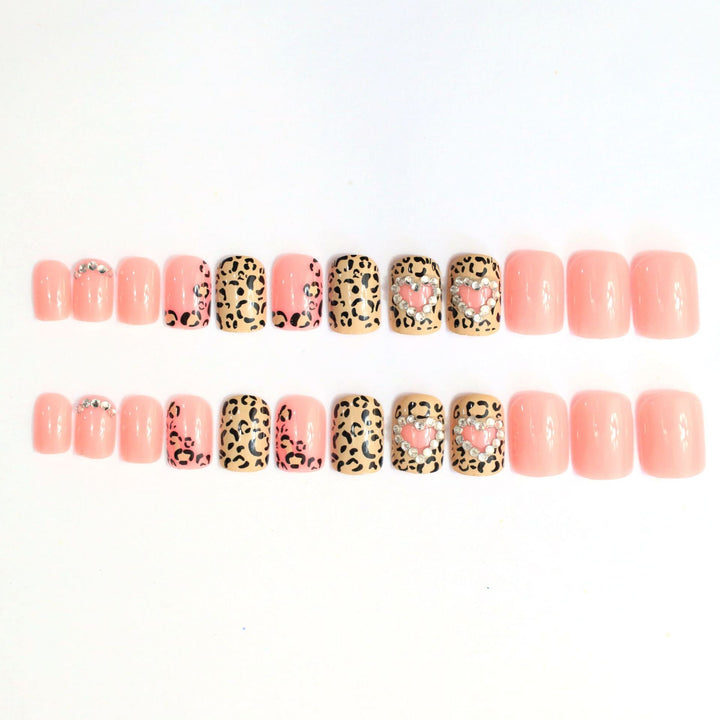 Stylish Leopard Print Nail Art Kalsten