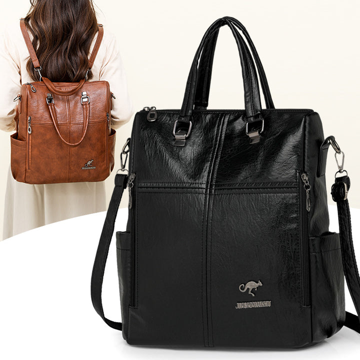 Multi-Functional Faux Leather Handbag Kalsten