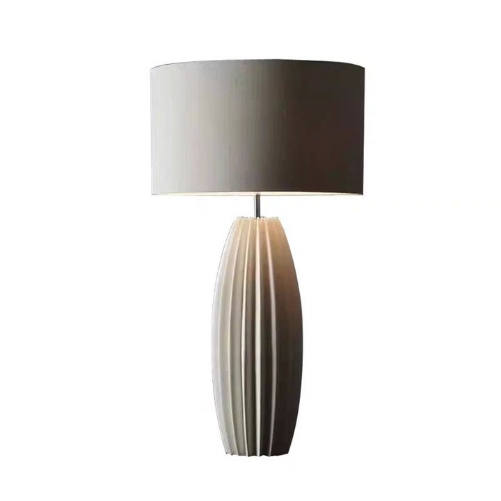 Textured Sculptural Table Lamp