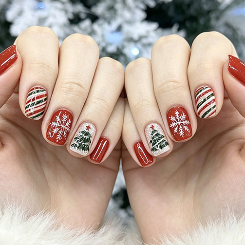Festive Holiday Nail Art Enhancements Kalsten 1789915963