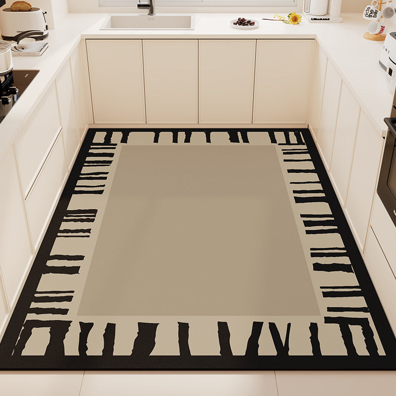 Playful Animal-Themed Non-Slip Kitchen Mat