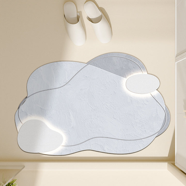 Modern Abstract Bath Mat