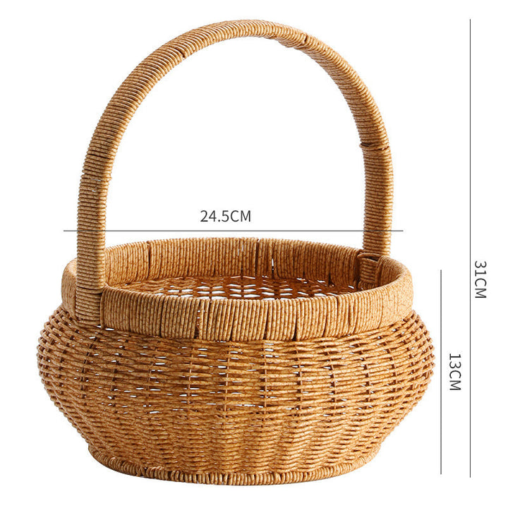 Handwoven Decorative Basket Kalsten