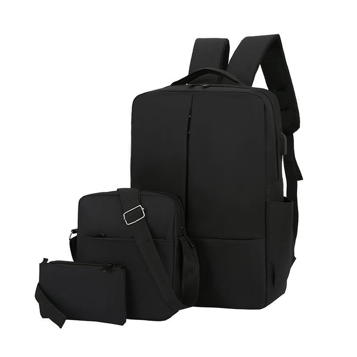 Multi-Compartment Travel Backpack with Detachable Pouch Kalsten
