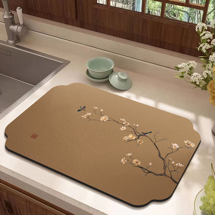 Floral Kitchen Comfort Mat