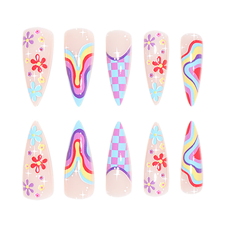Decorative Artistic Nail Tips Kalsten