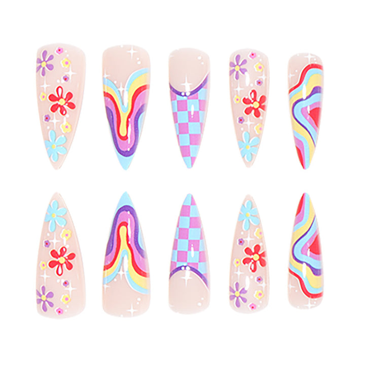 Decorative Artistic Nail Tips Kalsten