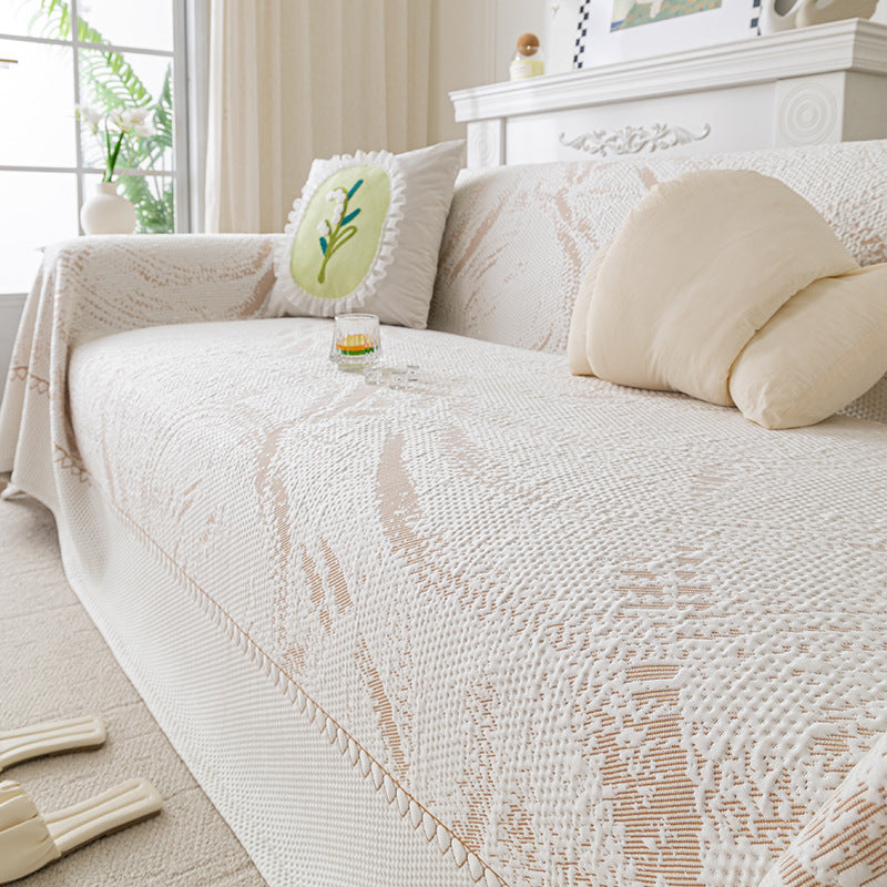 Premium Textured Sofa Throw Cover