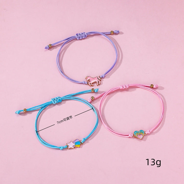 Playful friendship bracelet set Kalsten