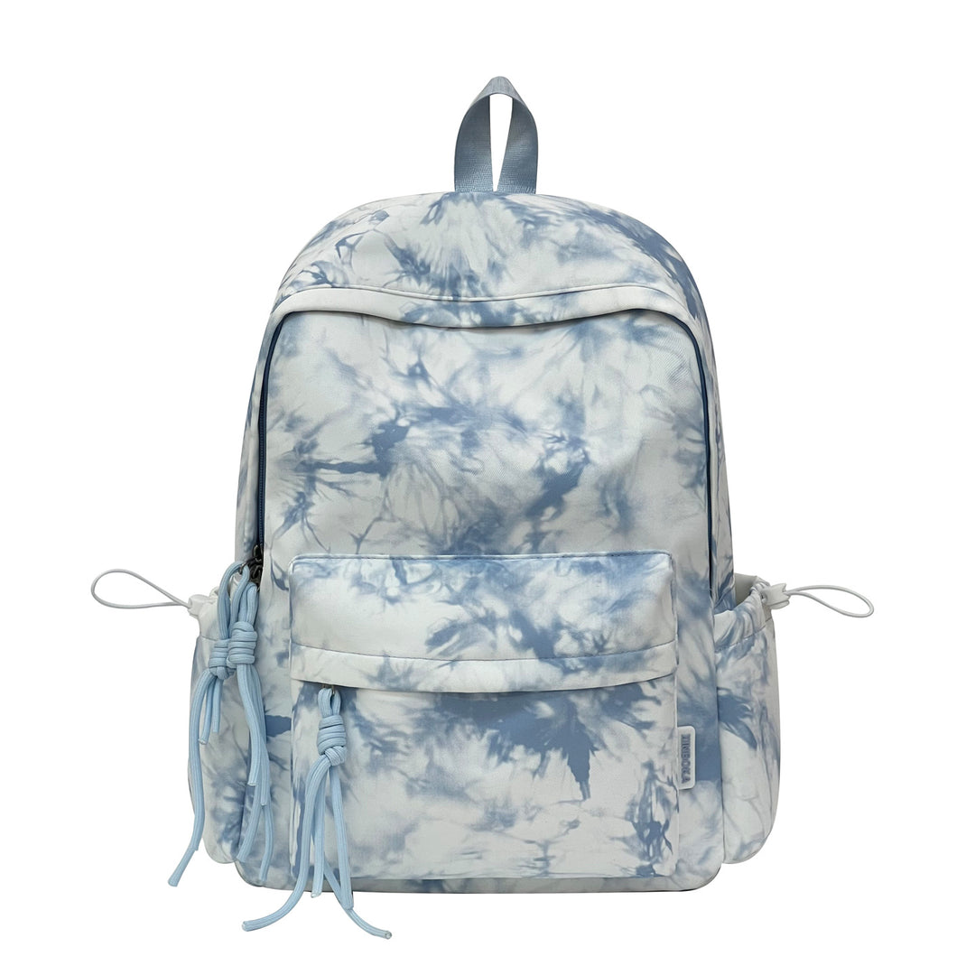Trendy Tie-Dye Patterned Backpack Kalsten
