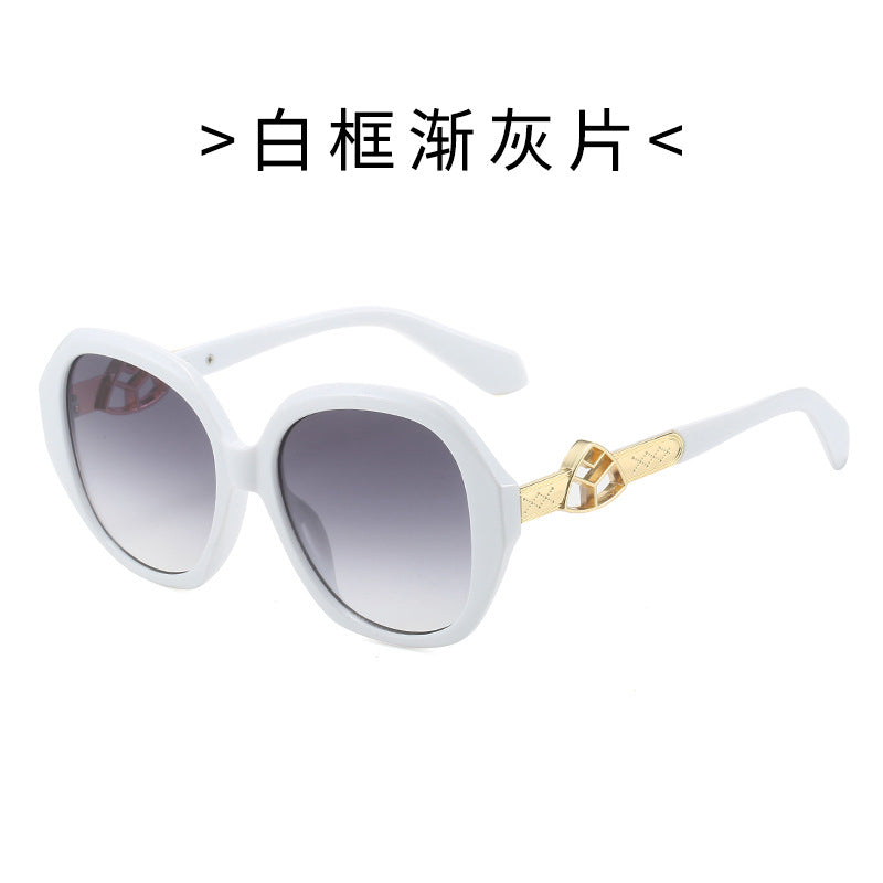 Women's Oversized Sunglasses with Golden Accents Kalsten