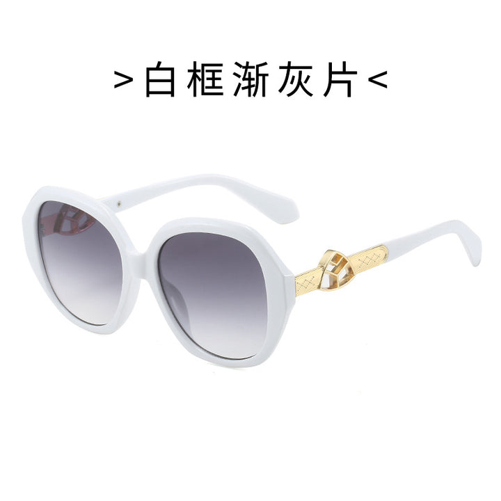 Women's Oversized Sunglasses with Golden Accents Kalsten