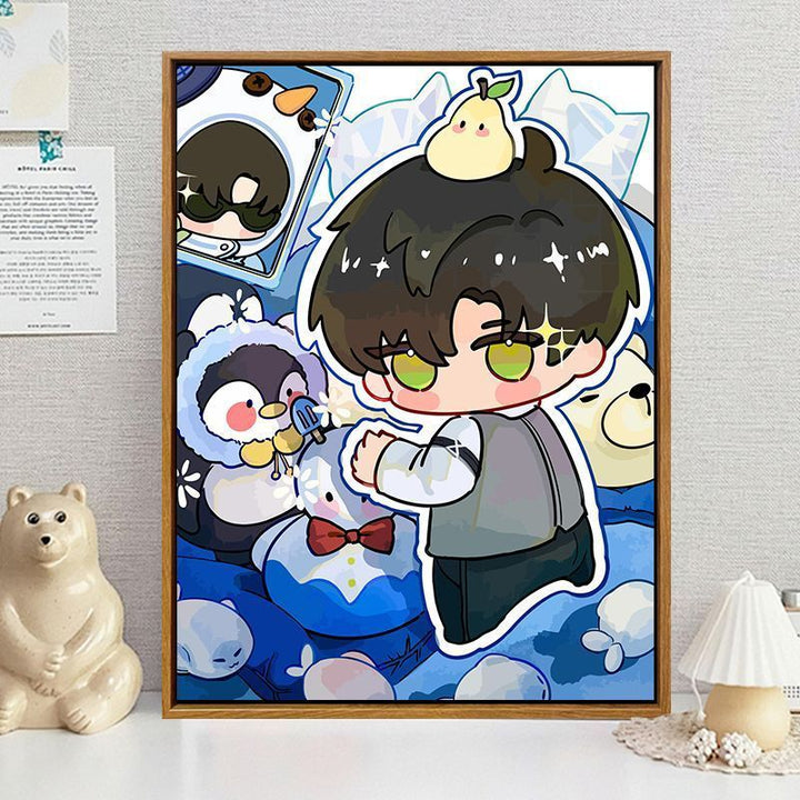 Cartoon-Themed Decorative Wall Art Kalsten