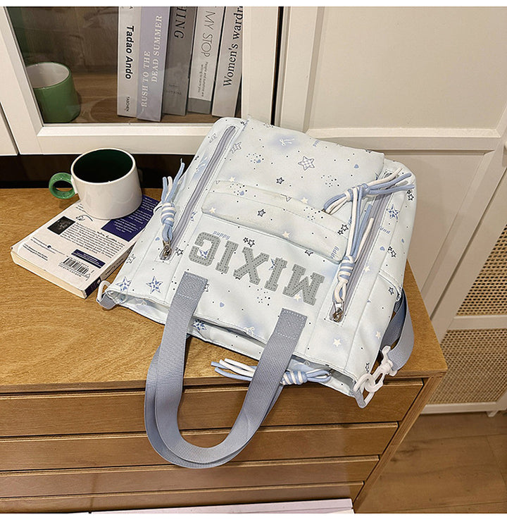 Trendy Illustrated Graphic Backpack Kalsten