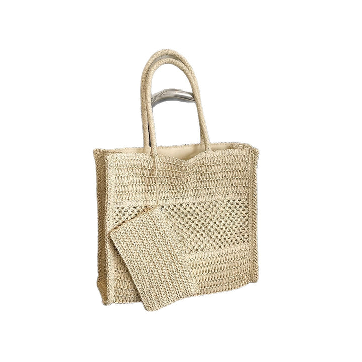 Handbag Made of Natural Weave Kalsten